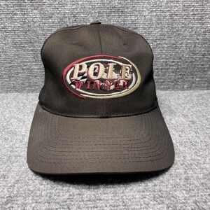 Indy 500 Hat Cap Snap Back Pole Winner Scott Sharp Black Racing May 27 2001 Mens
